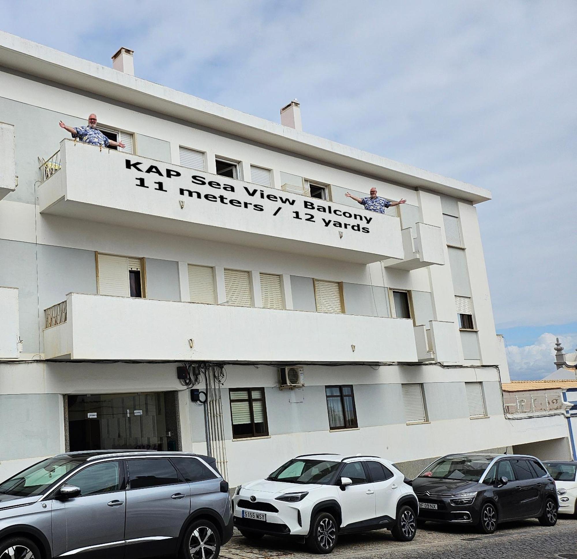 Kap Sea View Balcony Apartment Albufeira Luaran gambar